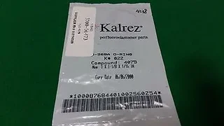 AMAT 3700-01682 ORING ID 2.359 CSD .139 CHEMRAZ SC513 80 , NEW