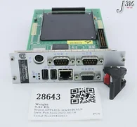 28643 APPLIED MATERIALS ASSY, VMIC PCB, 800MHZ 512MB SDRAM W/ADA 0090-04266