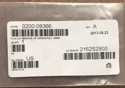 (2) AMAT 0200-09366 PLUG DC BIAS GRAPHITE POLY 150MM - NEW