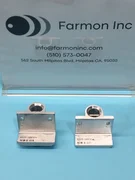 Lot of 2 AMAT 0020-10973 BRACKET, L CHMBER CLAMP, CVD CHAMBER, HINGE, 173042