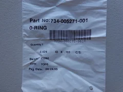 Lam Research 734-005271-001 O Ring