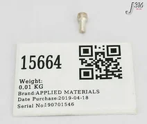 15664 APPLIED MATERIALS SCREW MACH SKT HD 8-32X3/8 3690-01895