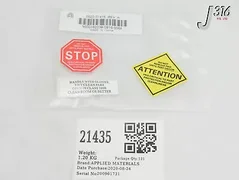 21435 APPLIED MATERIALS SCR 6-32 X 82DEG X .42 SLTD FLT HD HAY NEW 0020-31415