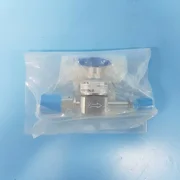 177-0302// AMAT APPLIED 3870-02798 VALVE MNL DIAPH 1/4VCR-M/F 1/4SHORT HDL [NEW]