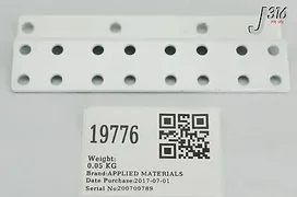 19776 APPLIED MATERIALS BRACKET, 6 POSITION CAJON ,GAS BOX 31 0021-39007