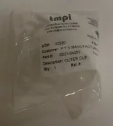 APPLIED MATERIALS (AMAT) 0021-04252 OUTER CUP (COIL SUPPORT)