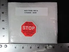 AMAT 0021-70396 COVER DISC W/DUMMY