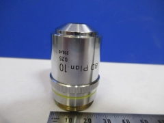 NIKON JAPAN BD 10X /210 OBJECTIVE MICROSCOPE PART AS PICTURED V2-A-10