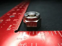 Applied Materials (AMAT) 3300-03362 FTG TBG PLUG 3/8T HEX SST