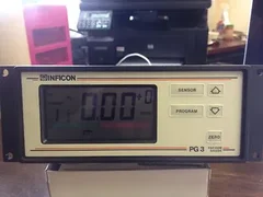 Leybold Inficon PG3 Programmable Pirani Vacuum Gauge Controller 850-400-G1