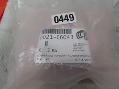 0021-06043, APPLIED MATERIALS, ADAPTER, DXZ, TOP MOUNT, FLUORINE GENERA