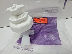 AMAT 3870-02810 Valve Diaphragm 2-Way Flare PFA Entegris Fluoroware 1/2" 201-37