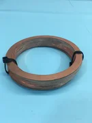 LOT OF 11 AMAT 3320-02241 GSKT 6" CFF OFHC COPPER SEAL, 122463