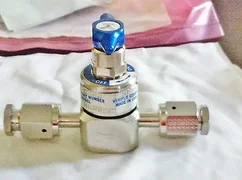 AMAT Pneumatic Valve 3870-01695, 1/4" VCR, 3500 psi, PARKER VERIFLO, 6RA NC