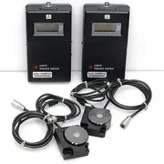 Lot: 2 Hamamatsu C6080-55 Light Power Meters w/ 248nm Sensors & Cables