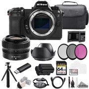 Nikon Z6 III + Z 24-50mm f/4-6.3 Lens +64GB + Ext Bat+ 3 PC Filter- Kit