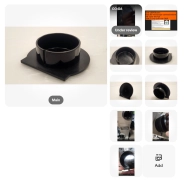 *Rare* Nikon 2K467-068 Lamp mounting cap for FXA Microscope 35013