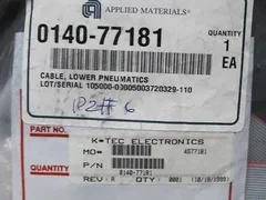 APPLIED MATERIALS (AMAT) 0140-77181 CABLE, LOWER PNEUMATICS