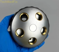 Nikon tool microscope disassembly - 5-hole objective converter / nose wheel