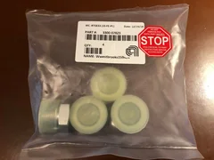 Applied Materials ( AMAT) 3300-07823 FTG SEAL-LOK PLUG 1" ORFS, STEEL (Lot of 4)