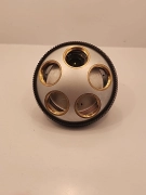 Used Nikon 5-position Microscope Nose Piece Turret RMS for Labophot