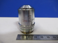 NIKON JAPAN BD 20X /210 DIC OBJECTIVE MICROSCOPE PART AS PICTURED V2-A-11