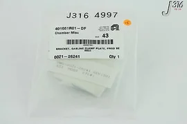 4997 APPLIED MATERIALS BRKT GASLINE CLAMP PLATE PROD SE MKII NEW 0021-26241