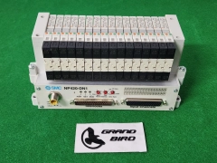AMAT 4060-01110 SMC NP420-DN1 MANIFOLD ASSY VV5Q11-ULB970109, USED
