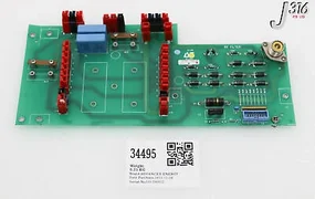 34495 ADVANCED ENERGY PCB ASSY, RF FILTER (PARTS) 2306052-A