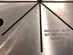 200mm AMAT Pedestal 0020-34017 RevB and ESC 0010-10328