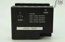 7659 APPLIED MATERIALS ASM 300MM LED INDICATOR DISP SHUTTER SNSR BOX 0190-10801
