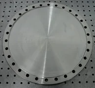 C95114 Huntington 1325-000 13.25" Nonrotatable Conflat CF Vacuum Flange Blank