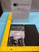8 AMAT 0690-01690 CLAMP MTG 1"ID 3/4CND BLK PA (NYLON) CLIP, 171253