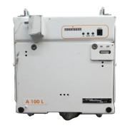 IPUP A100L Alcatel A100L31111 Dry Vacuum Pump V3.5 AMAT Damaged Panel Spare