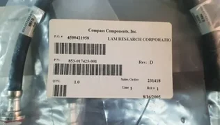 LAM 853-017425-001 ASSY CABLE RF MATCH COAXIAL