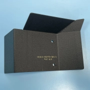160-0303 AMAT 0040-09772 COVER, CHAMBER BODY, LEFT, POS D, ASP [USED]