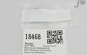 18468 LAM RESEARCH MOD, GLAND, 1/4VCR, SS, FLTR HSG, MALE (NEW) 718-114724-001