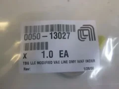 AMAT, 0050-13027, TBG LLC Modified Vac Line DMY WAF INDXR, New