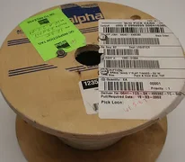 AMAT 0390-01554 7 AWG 1" Flat Tinned-Cu Woven Copper wire (100') Copper Braided