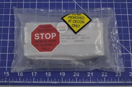 0040-48973 / SD STEPPER INTERFACE PANEL COVER FOR 0130-00537 / APPLIED MATERIALS