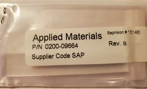 0200-09664 AMAT/ Applied Materials  Saphikon Window Part # 15146