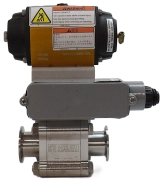 A&N Corporation 0190-53729 Vacuum Pump Valve NW40 AMAT Applied Materials Working