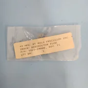 158-0603 AMAT APPLIED 0020-34988 RESTRICTOR, HELIUM FLOW, BULKHEAD [NEW]