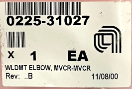 AMAT WLDMNT LBOW, MVCR (0225-31027)