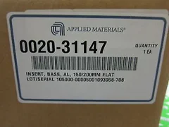 AMAT 0020-31147 Insert, Base, AL, 150/200MM Flat