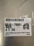 Amat 0010-76001 ASSY Storage Elevator wafer cassette Handler Rev K 8 slot