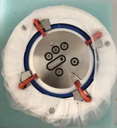 AMAT MIRRA HEAD CONTOUR METAL 8" 0010-47690 CMP APPLIED MATERIALS 6 Zone Head