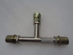 CTI Cryogenics 3918059G001 3/4" helium line splitter used