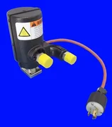 NEW AMAT Inficon AG Dual Manometer Heated Inline Valve 252-070 / 0190-07704