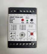 Applied Materials 1200-01600 RLY GFI 10MA-3A TRIP .1-1.5SEC DELAY 24V AMAT